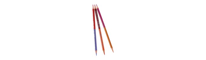 Creioane bicolore